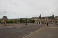 Parigi, il Louvre dal pont du carrousel