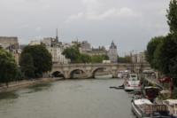 Parigi, Ile de la Cité visto dal pont des arts