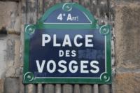 Parigi, place des Vosges