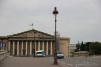 Parigi, Place de la Concorde, vista dell'Assemblea Nazionale