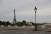 Parigi, Place de la Concorde, vista della Tour Eiffel