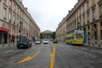 Parigi, la Rue Royale verso la chiesa della Maddalena